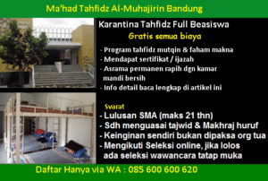 SCA 10 pondok pesantren gratis di bandung pendidikan tanpa biaya yang berharga 1